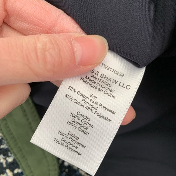 Veronica Beard fielding Dickey tweed coat jacket crested buttons - Picture 10 of 10